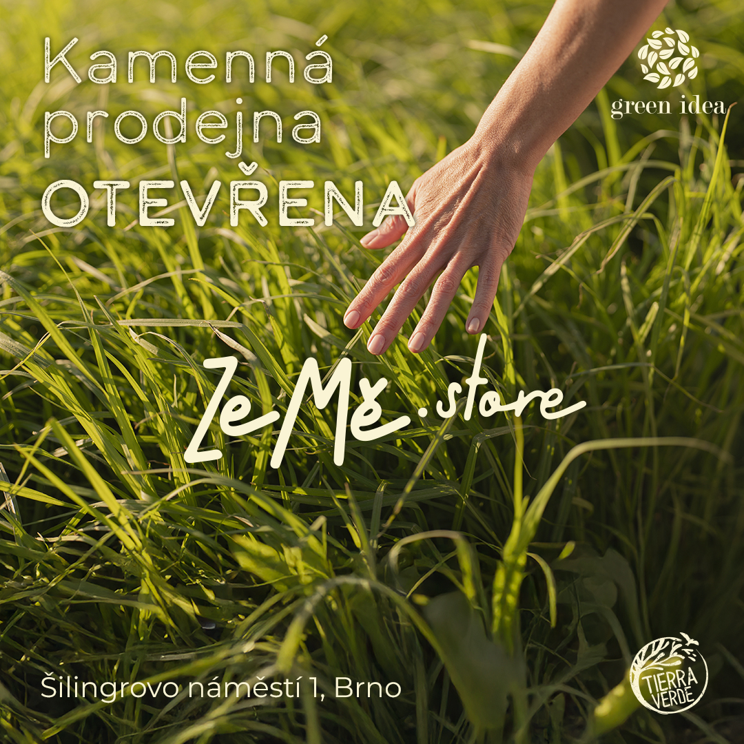 Nová podniková prodejna Green idea a Tierra Verde. Přijďte se za námi podívat.