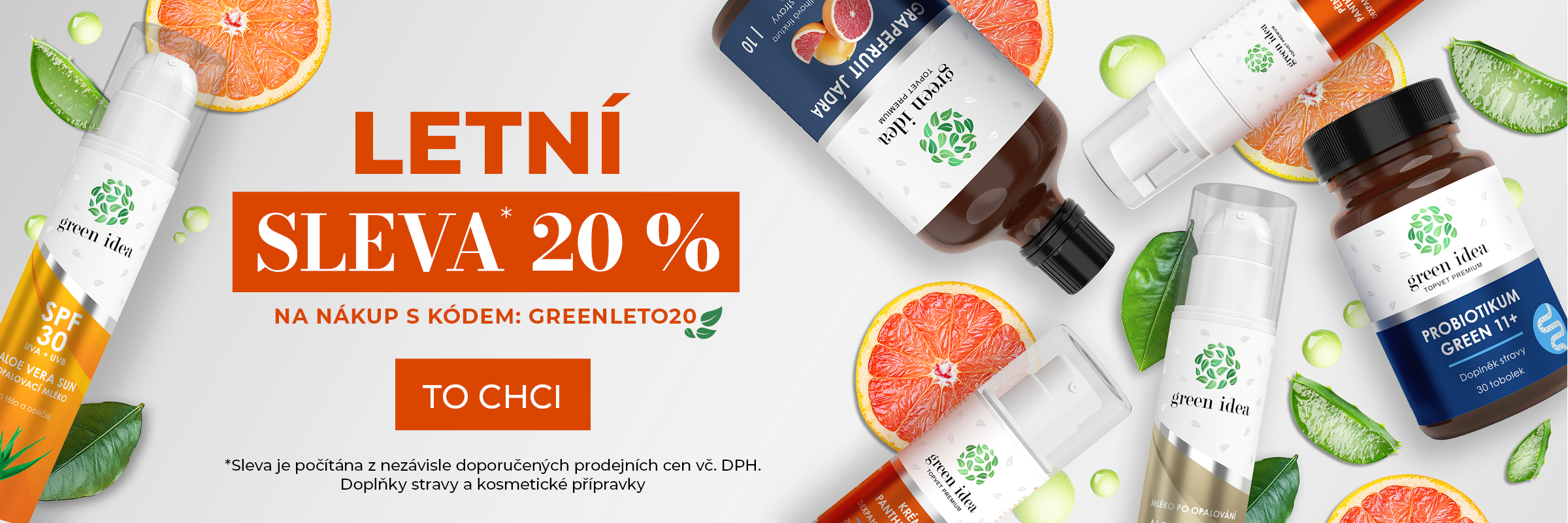 Letní sleva 20 % na e-shopu