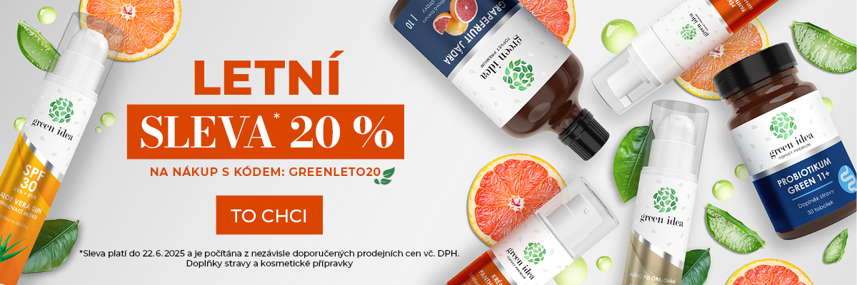 Letní sleva 20 % na e-shopu