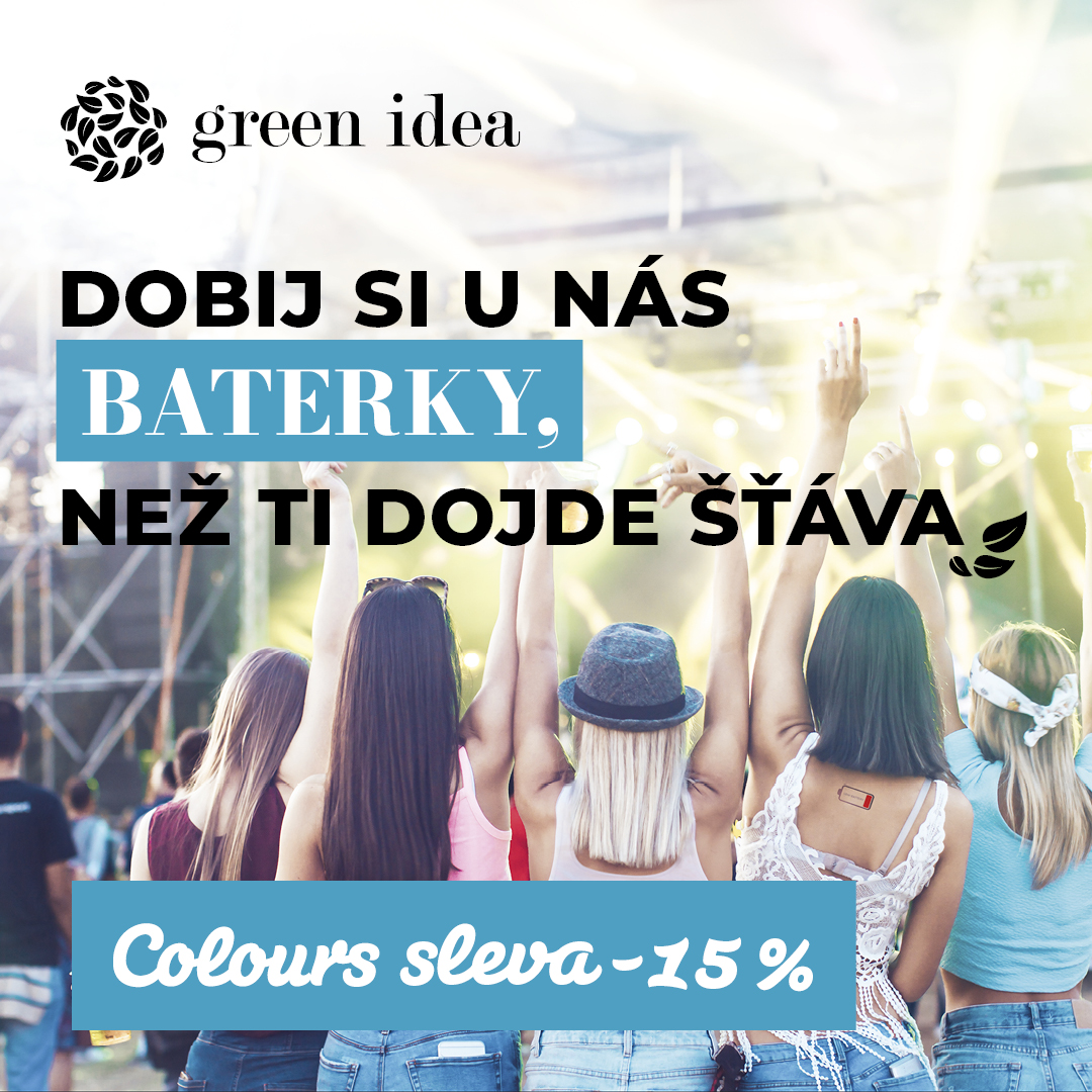 Green idea míří na Colours of Ostrava 2025. Zjistěte více.