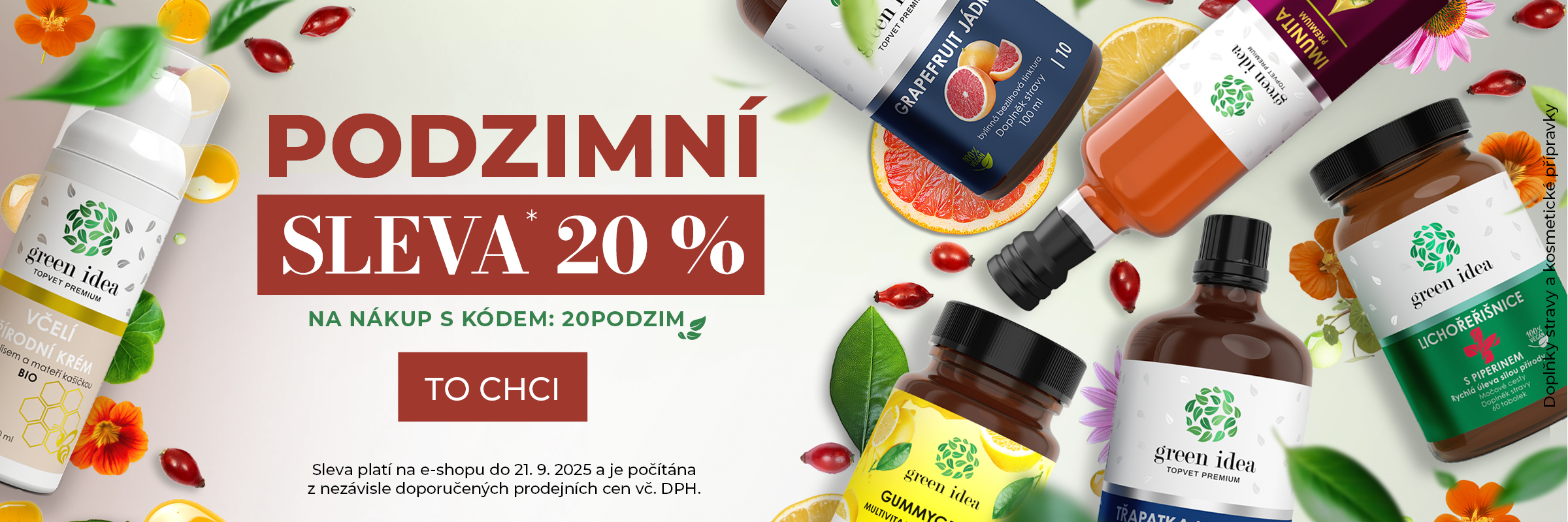 Podzimní sleva 20 %