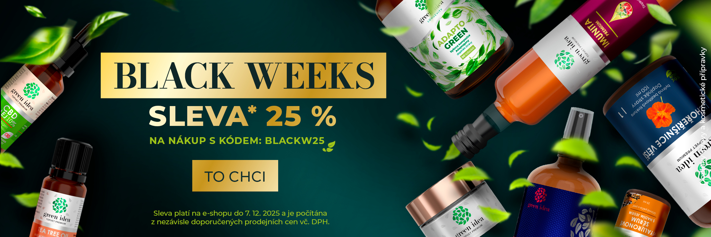 Black Weeks sleva 25 %
