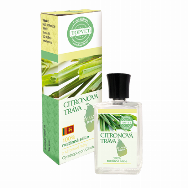 GREEN IDEA Citronová tráva - 100% silice 10 ml