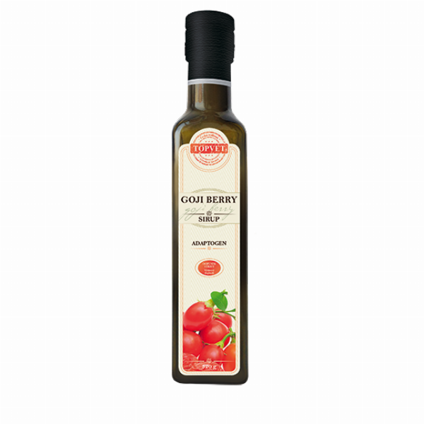 Goji berry sirup - farmářský