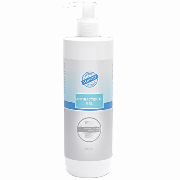 Green idea Čisticí gel na ruce s antimikrobiální složkou 400 ml - Hedvábí 400 ml