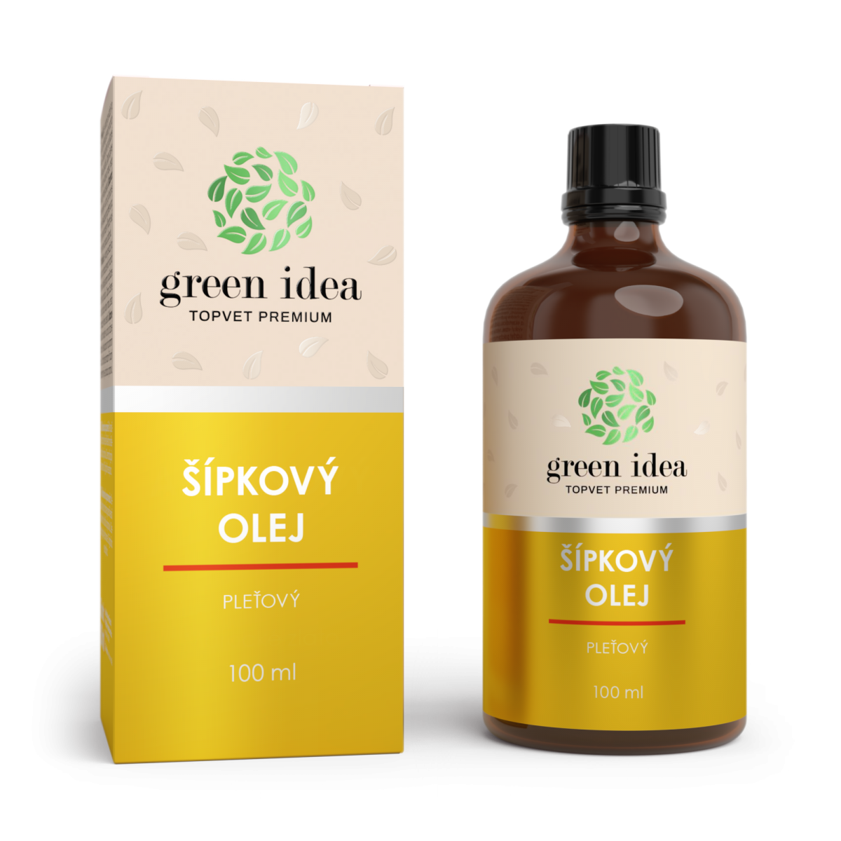 GREEN IDEA Šípkový pleťový olej 100 ml