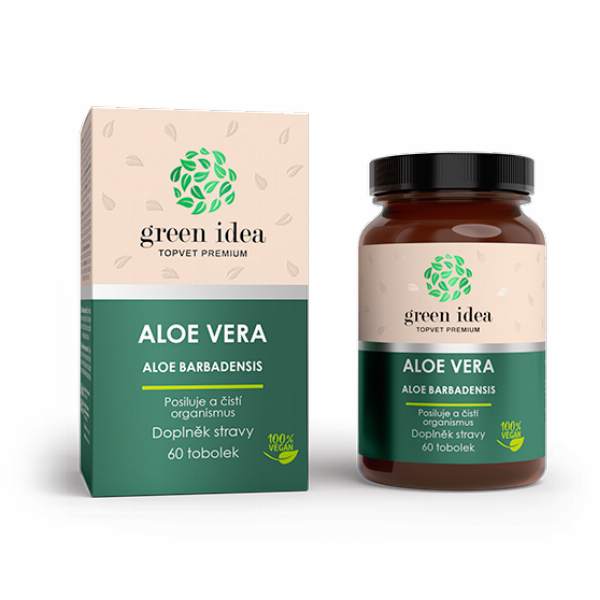 Aloe vera bylinný extrakt - tobolky