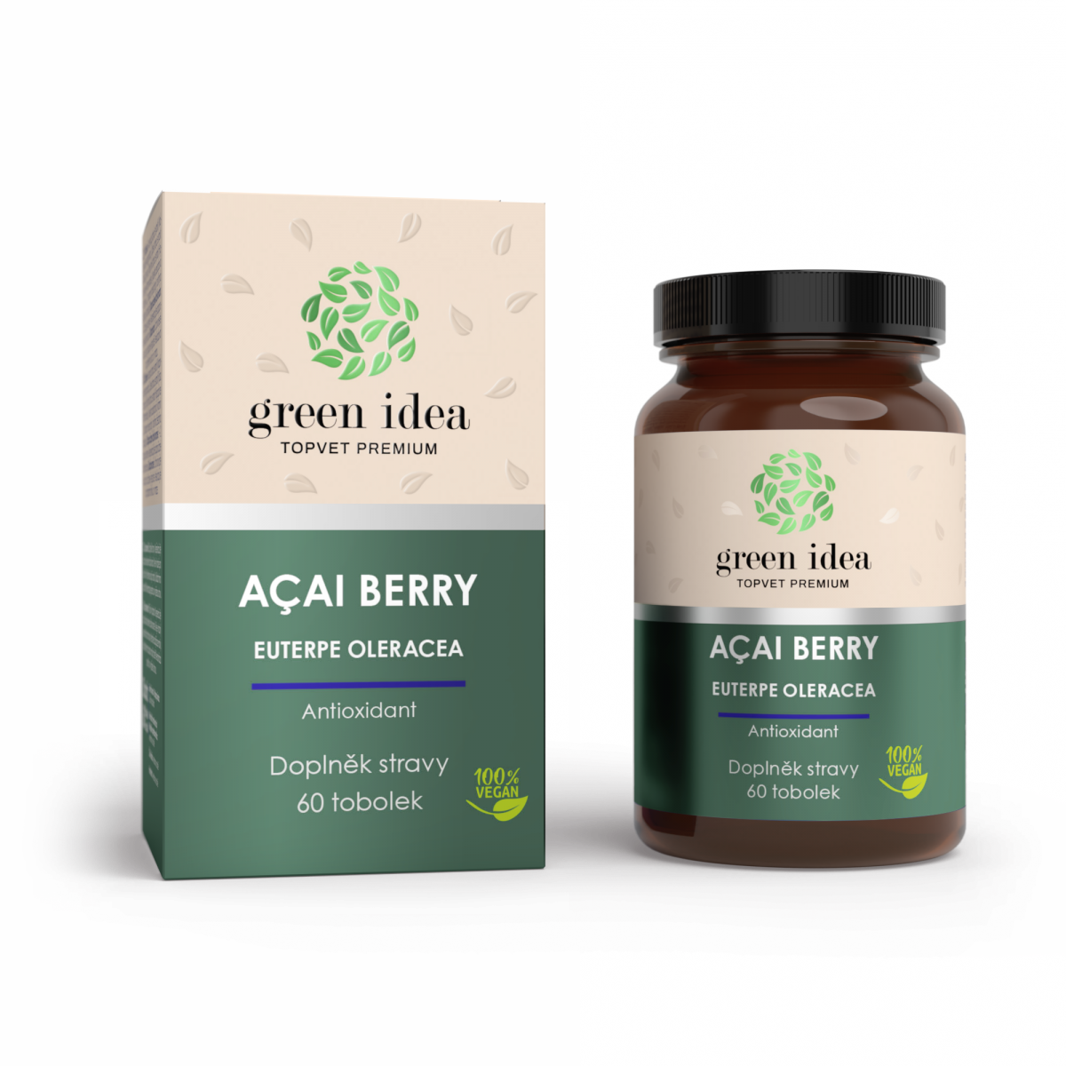 GREEN IDEA Acai berry bylinný extrakt