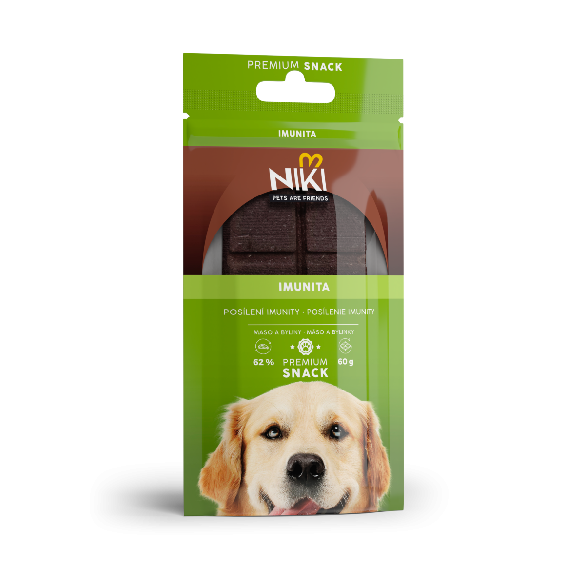 GREEN IDEA Niki snack - Imunita 60 g