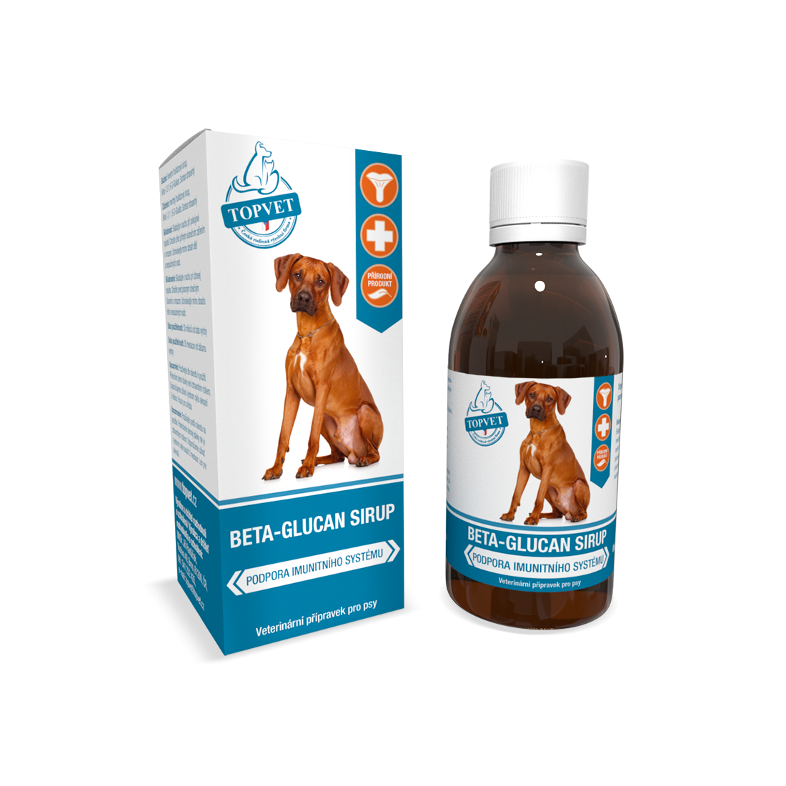 Sirup Beta-Glucan pro psy