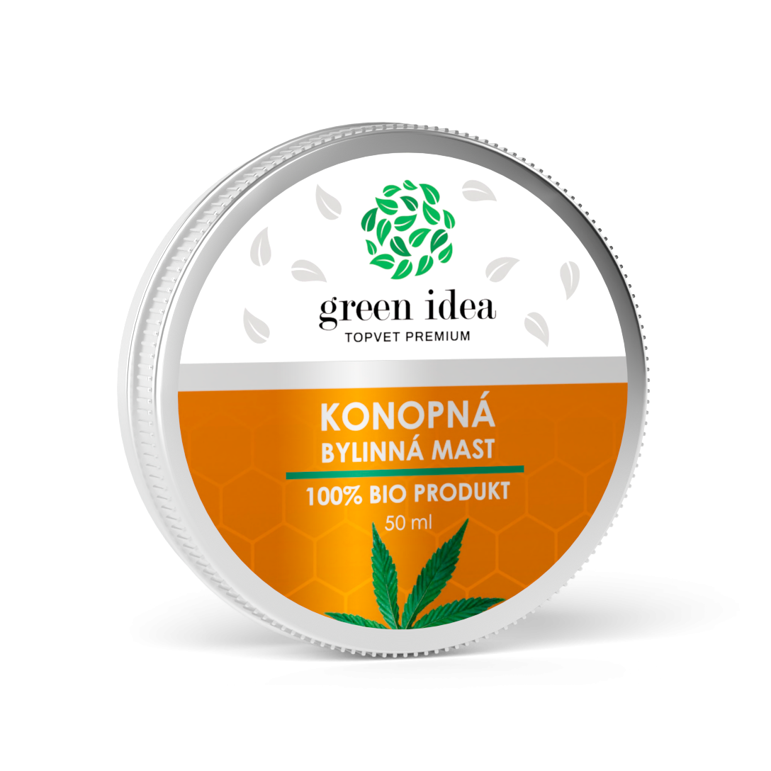 GREEN IDEA Konopná mast 50 ml