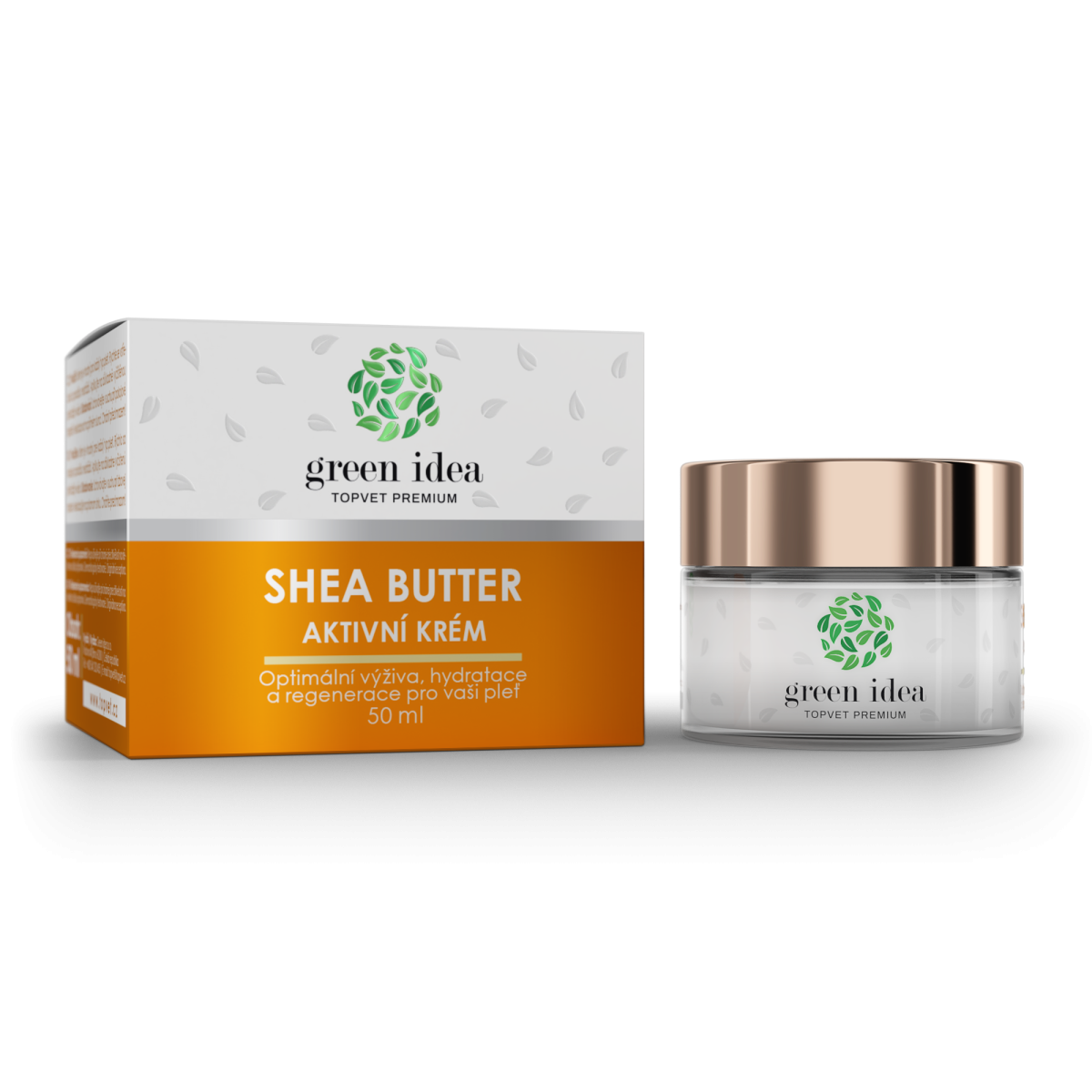 GREEN IDEA Shea butter aktivní krém 50 ml