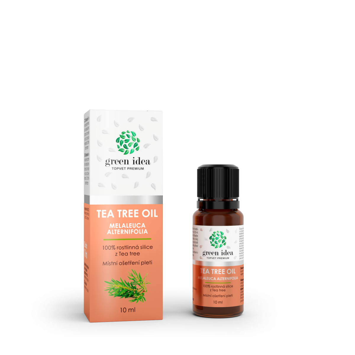 GREEN IDEA Tea tree oil - 100% silice 10 ml