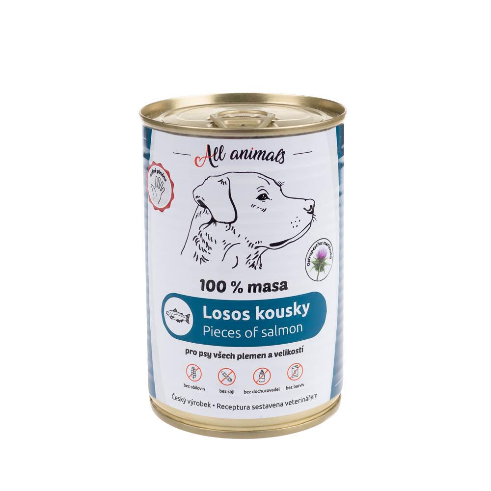 Losos kousky 400 g