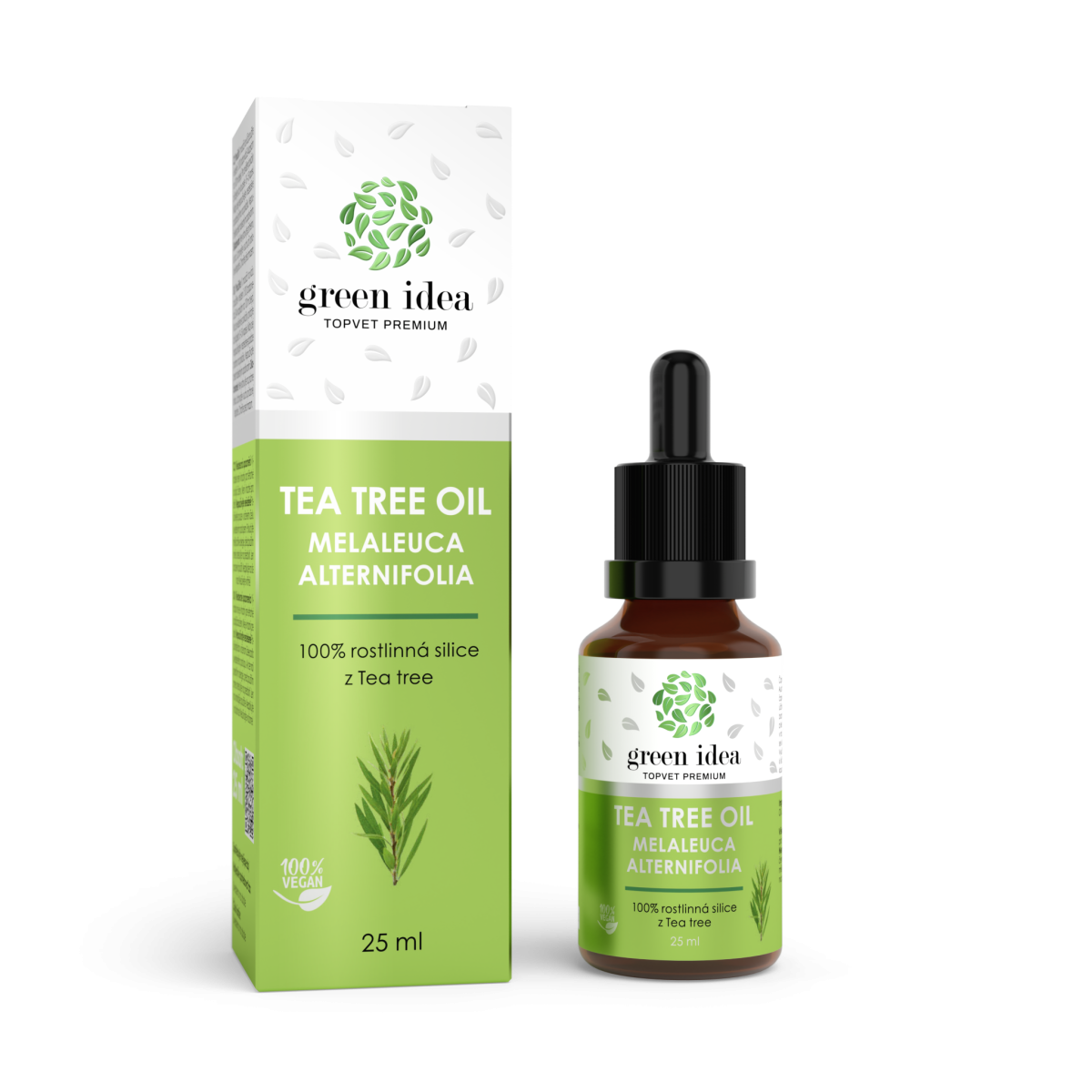 GREEN IDEA Tea tree oil - 100% silice 25 ml 25 ml