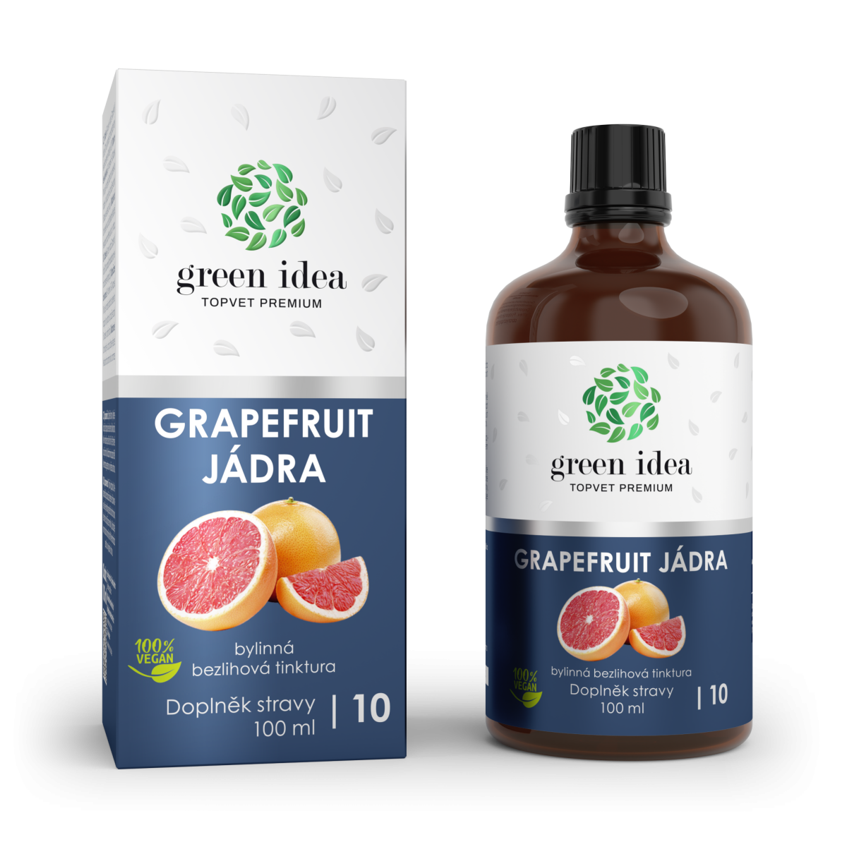 Grapefruit jádra - bezlihová tinktura