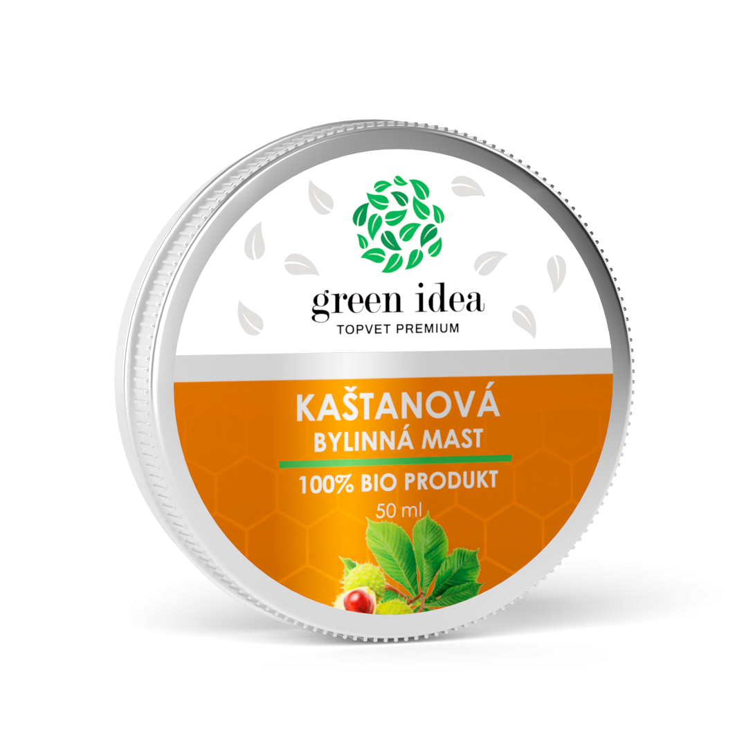 GREEN IDEA Kaštanová mast 50 ml