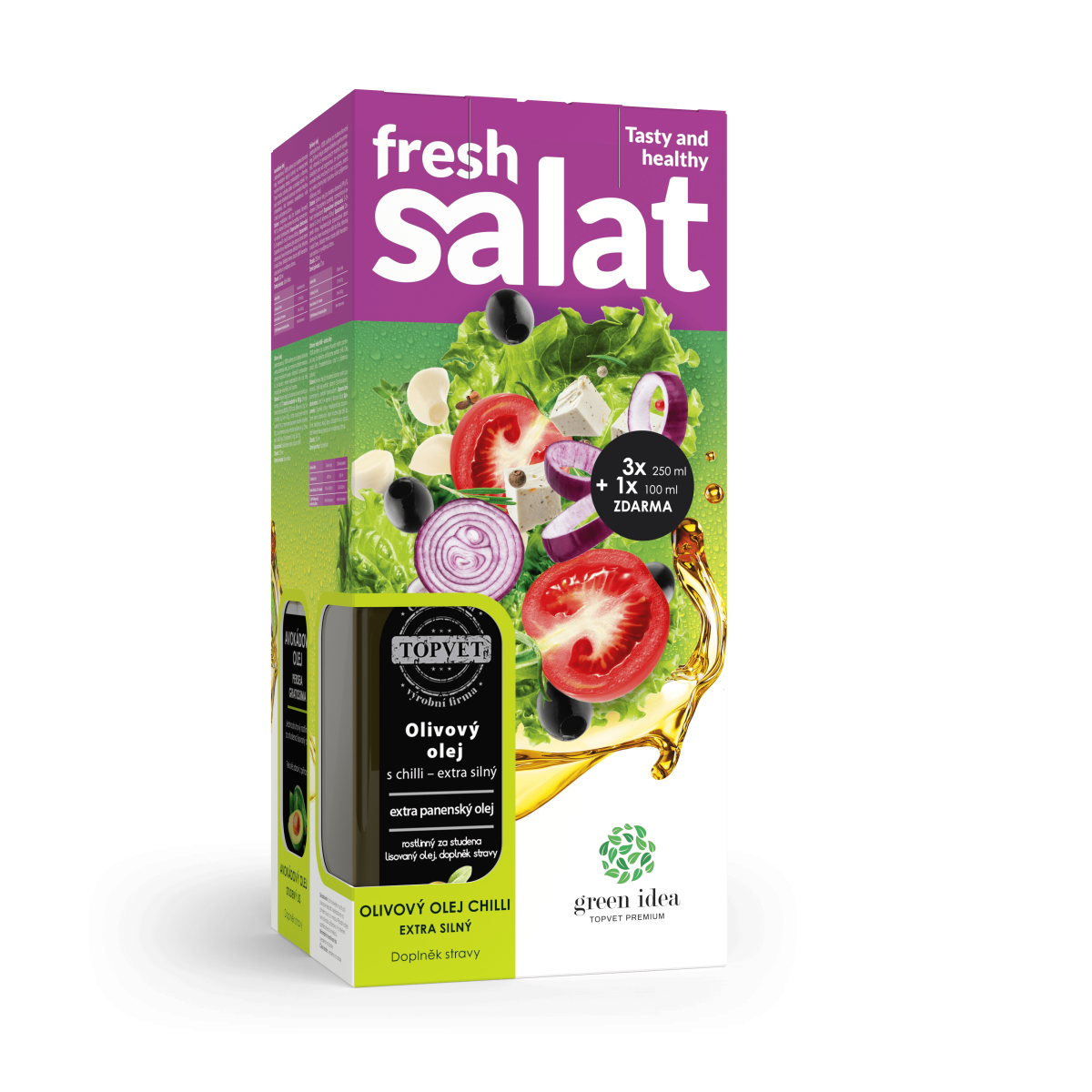 Fresh salat 3+1 zdarma