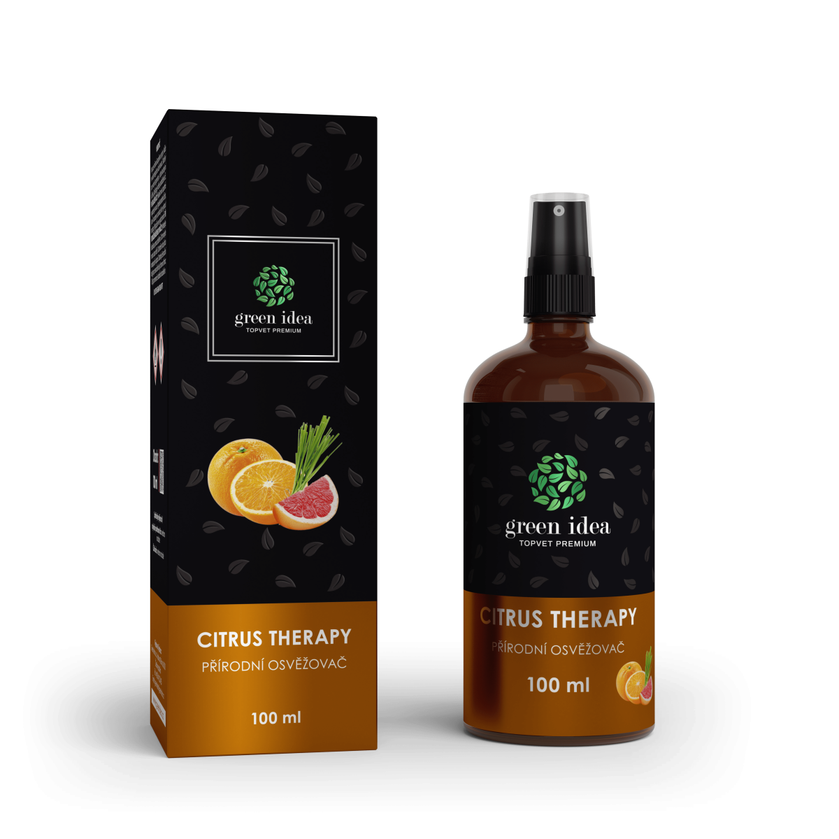 GREEN IDEA CITRUS THERAPY - přírodní osvěžovač vzduchu 100 ml