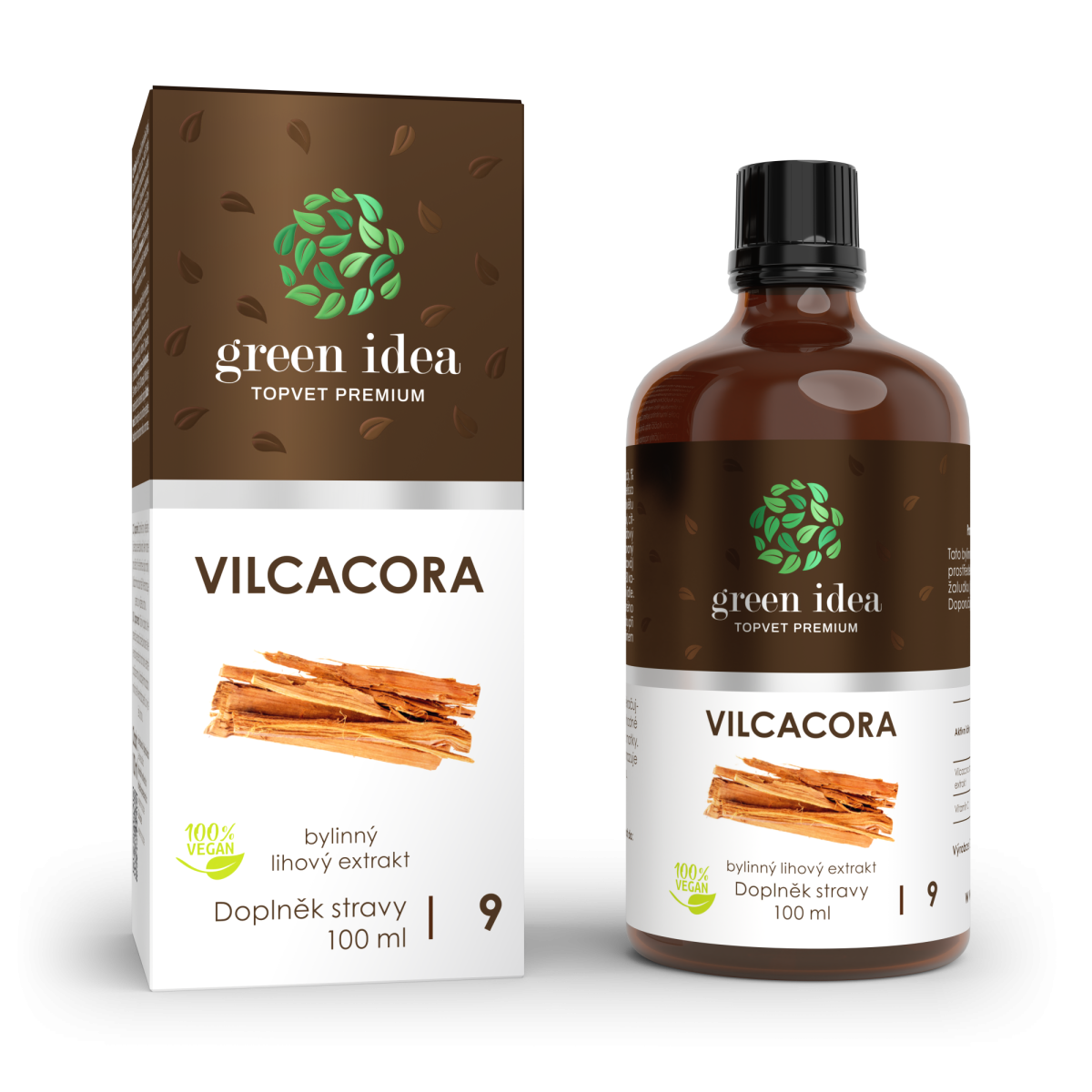 GREEN IDEA Vilcacora tinktura - kapky 100 ml