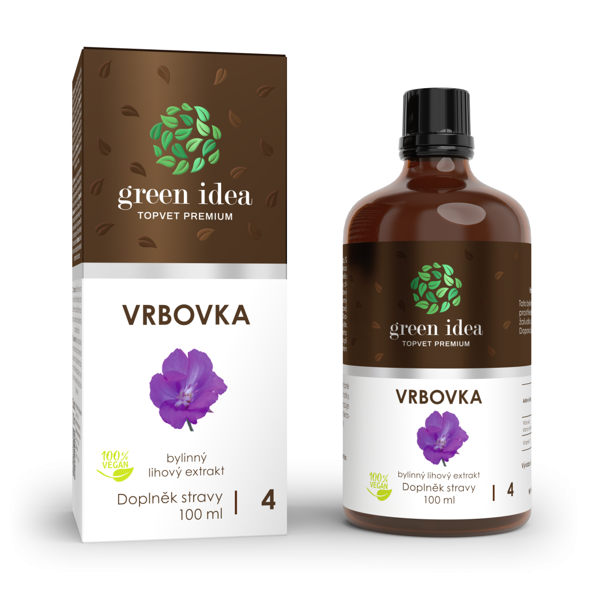 GREEN IDEA Vrbovka tinktura - kapky 100 ml