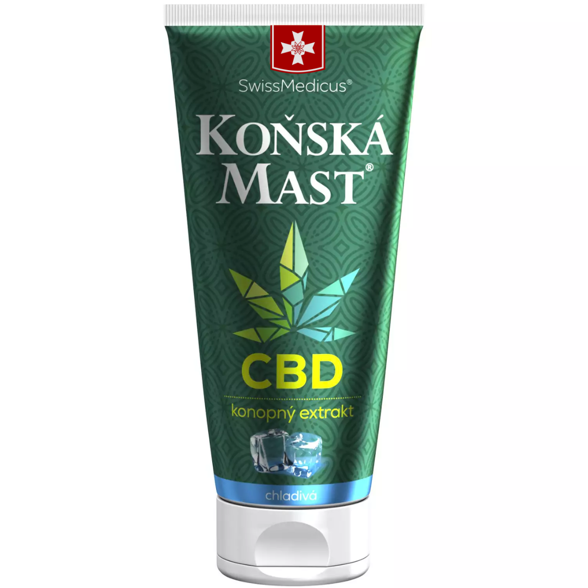 Koňská mast s CBD chladivá