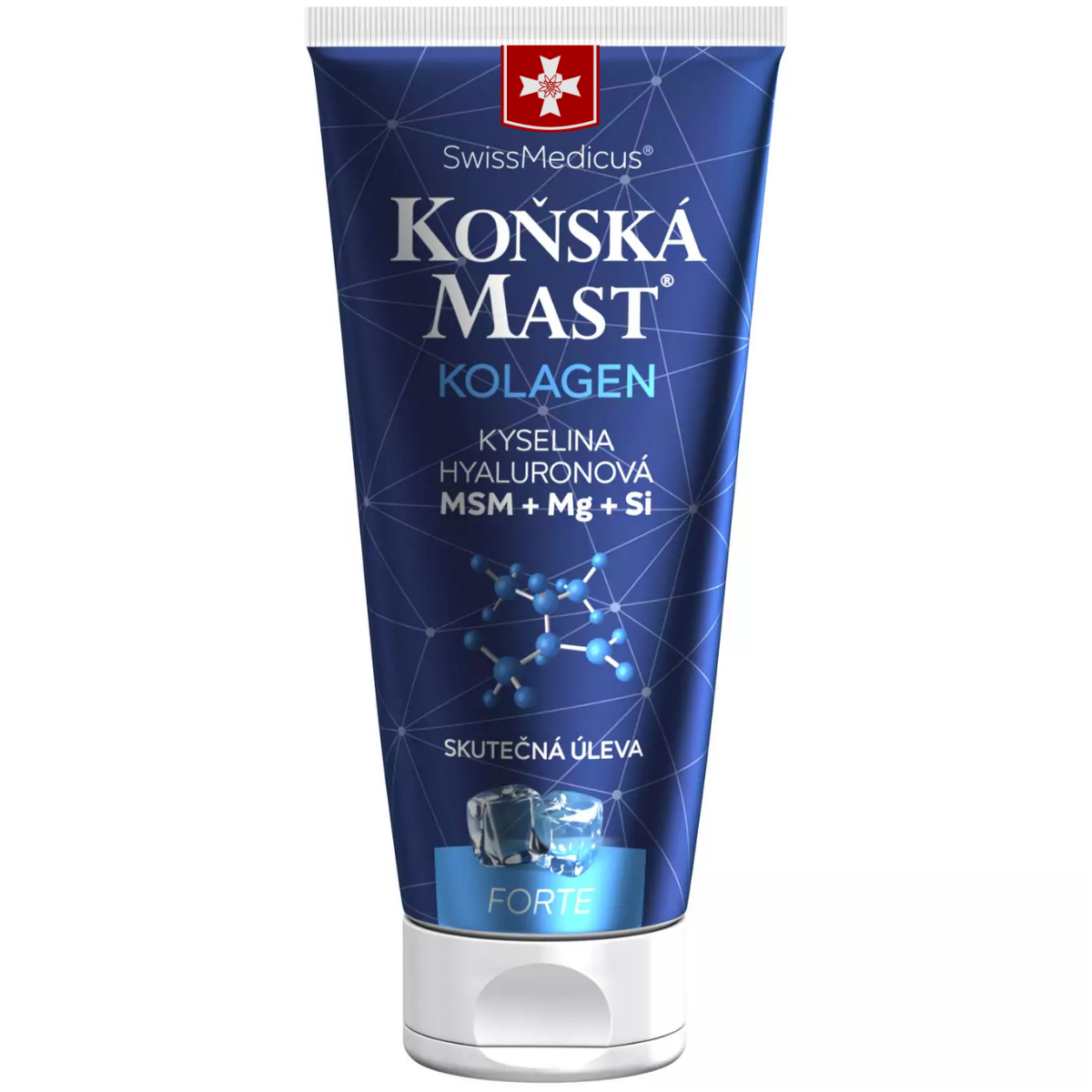 Herbamedicus GmbH Koňská mast s kolagenem forte chladivá 200 ml