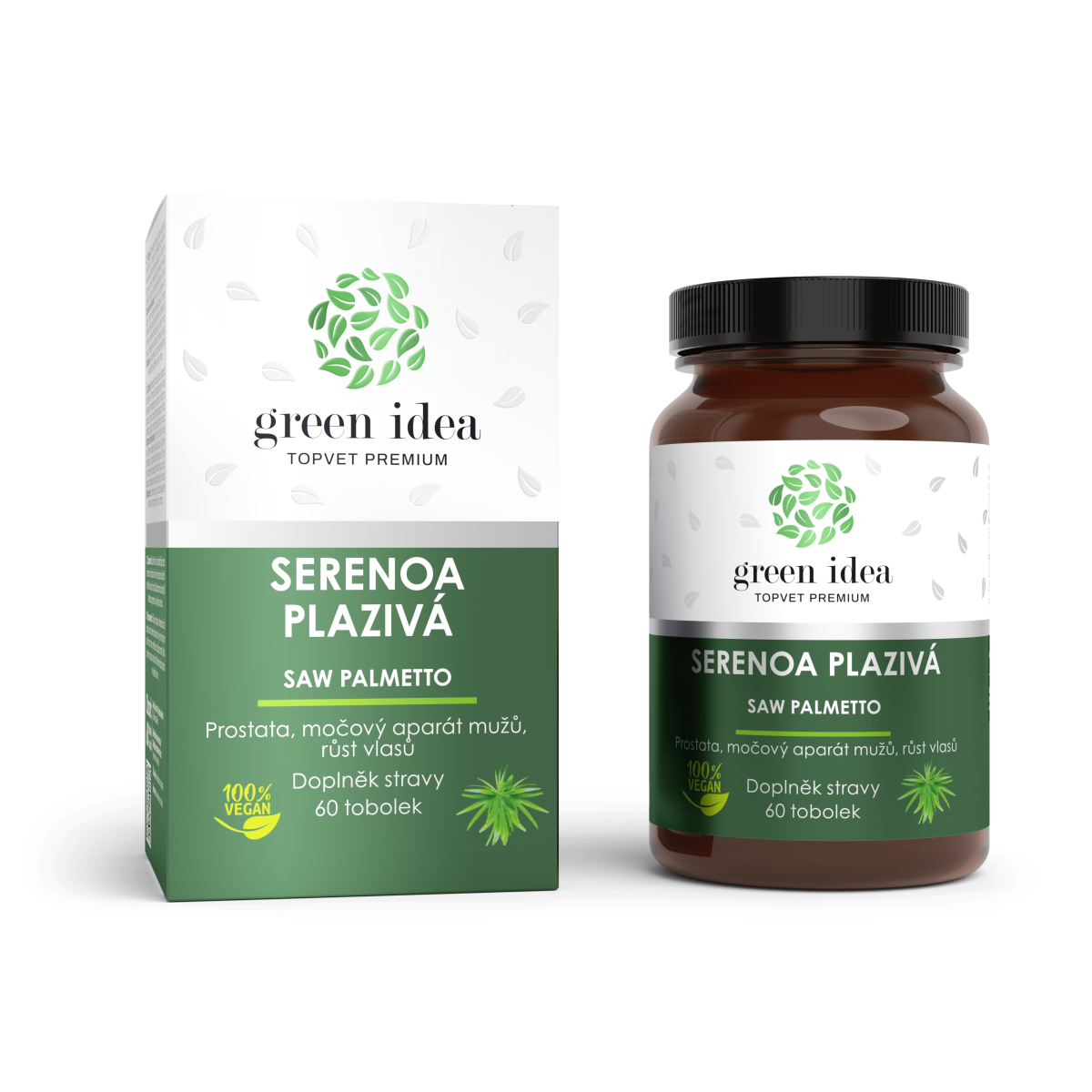 Serenoa plazivá - tobolky