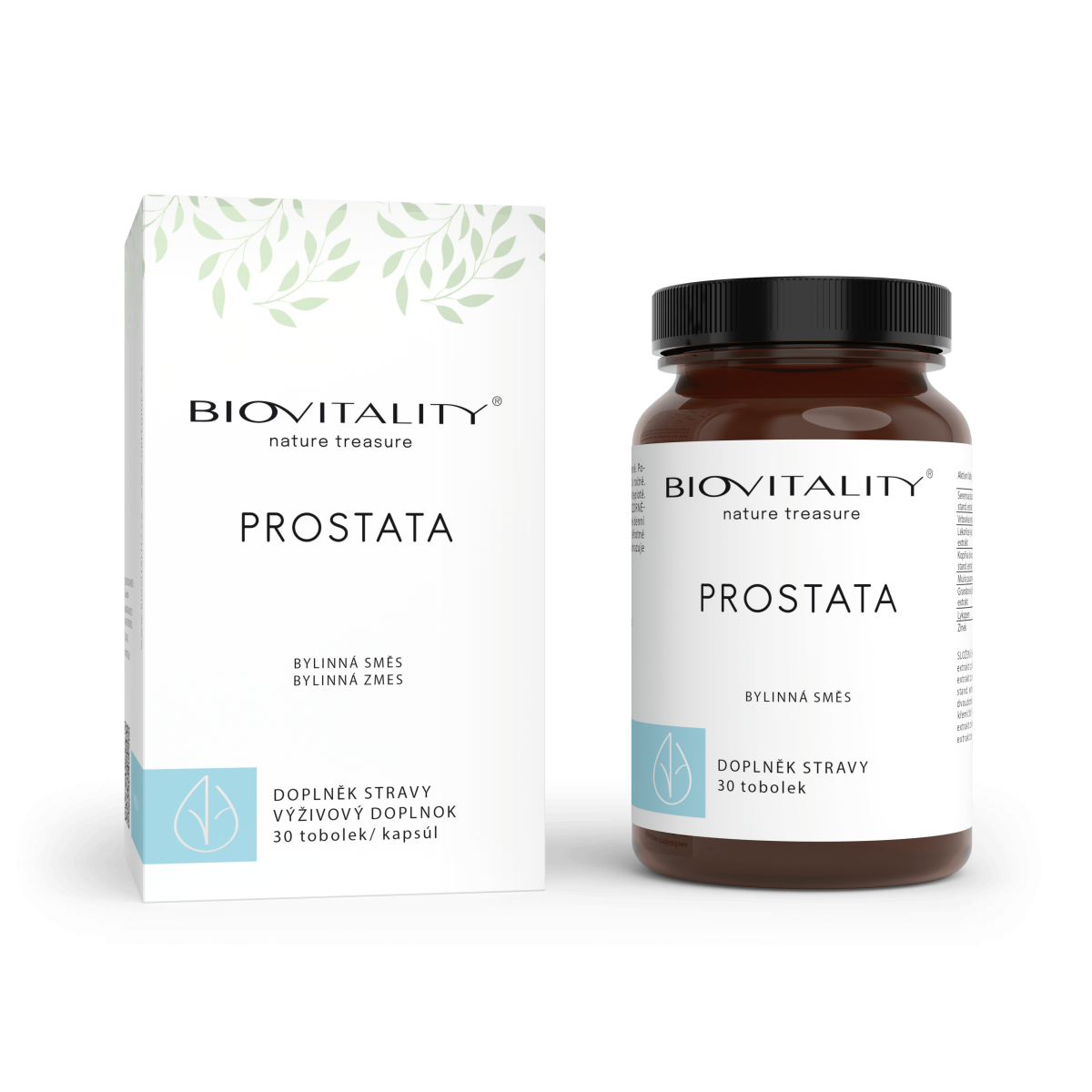 Prostata - tobolky