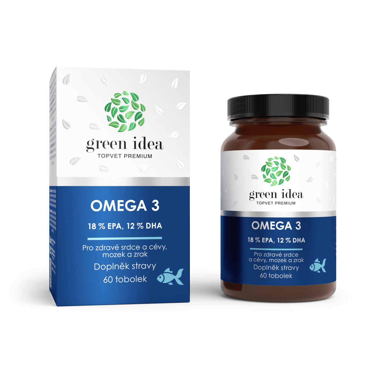 GREEN IDEA Omega 3 - 18% EPA, 12% DHA