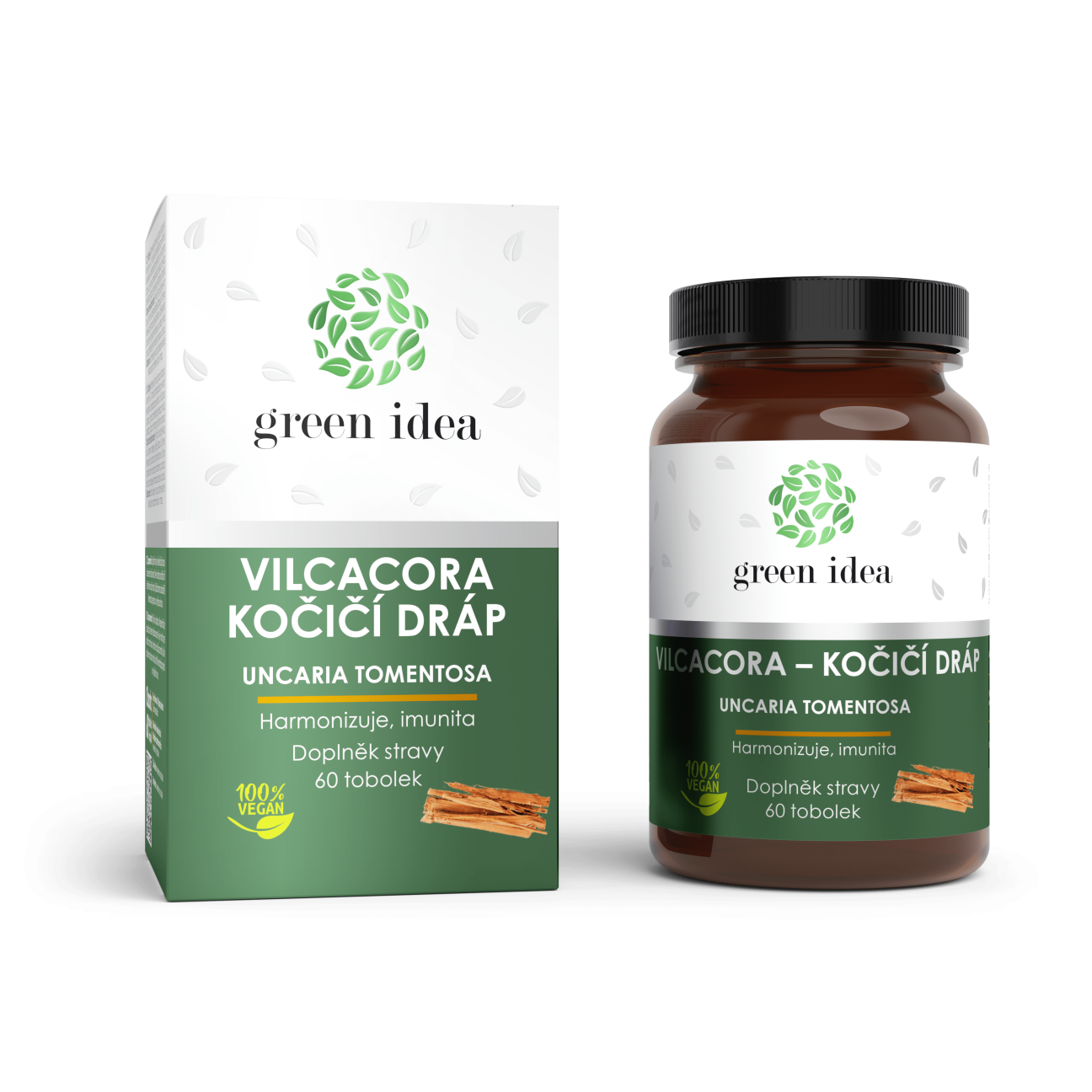 GREEN IDEA Vilcacora bylinný extrakt
