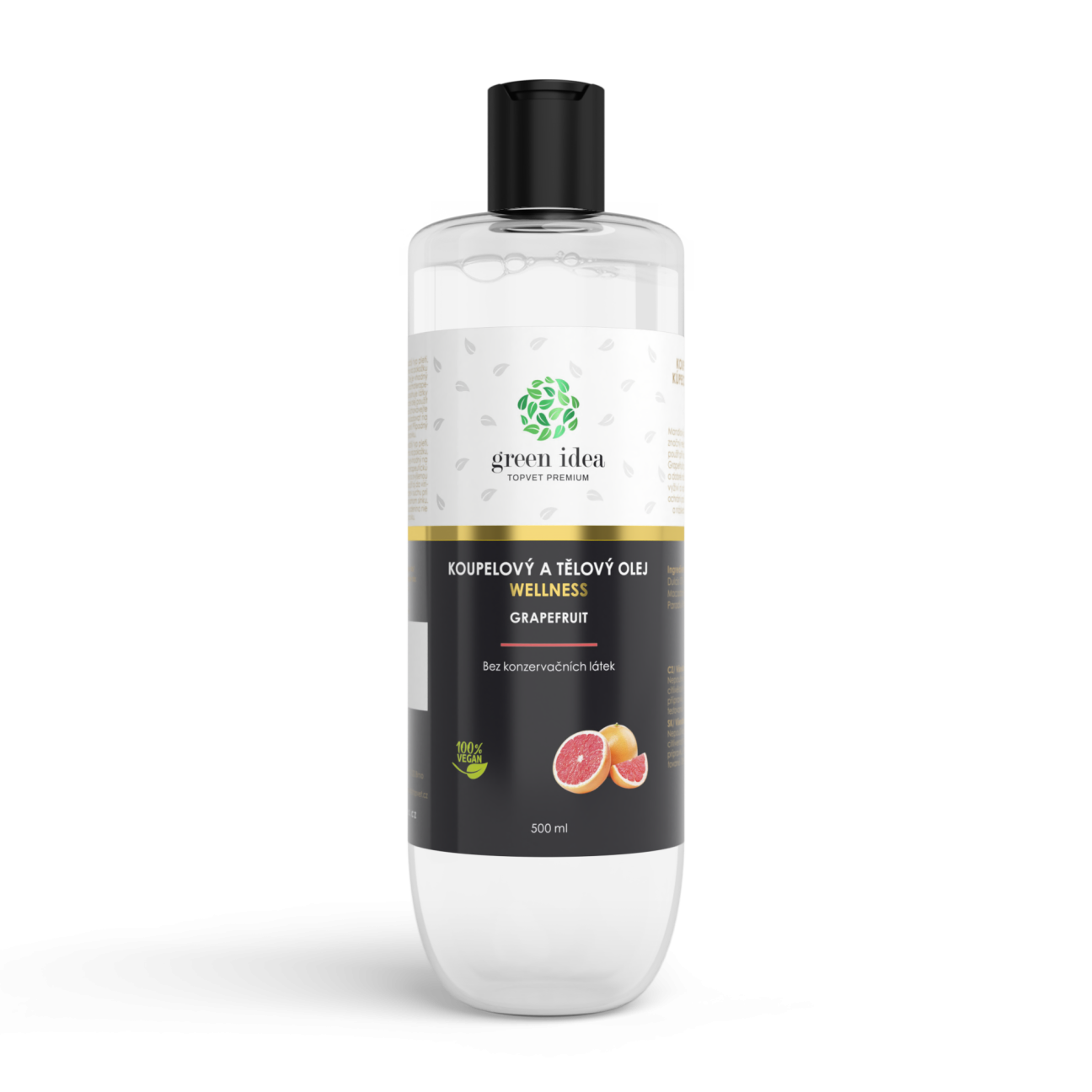 Grapefruit - koupelový a tělový olej 500 ml