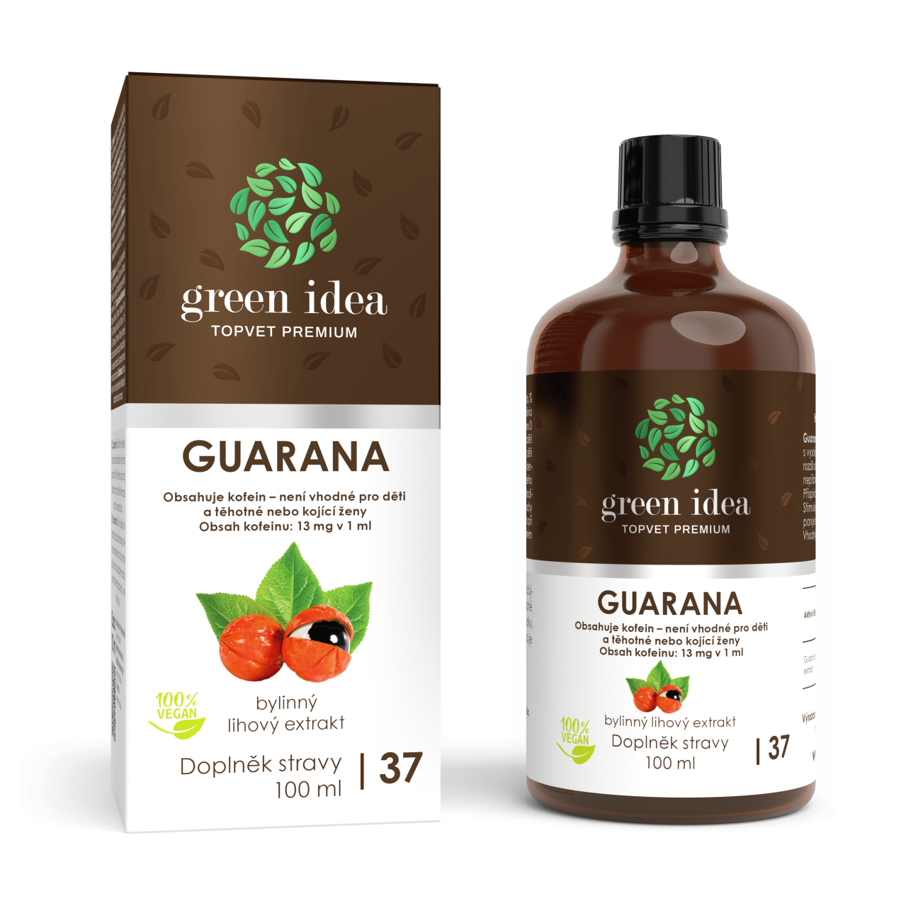Guarana tinktura - kapky