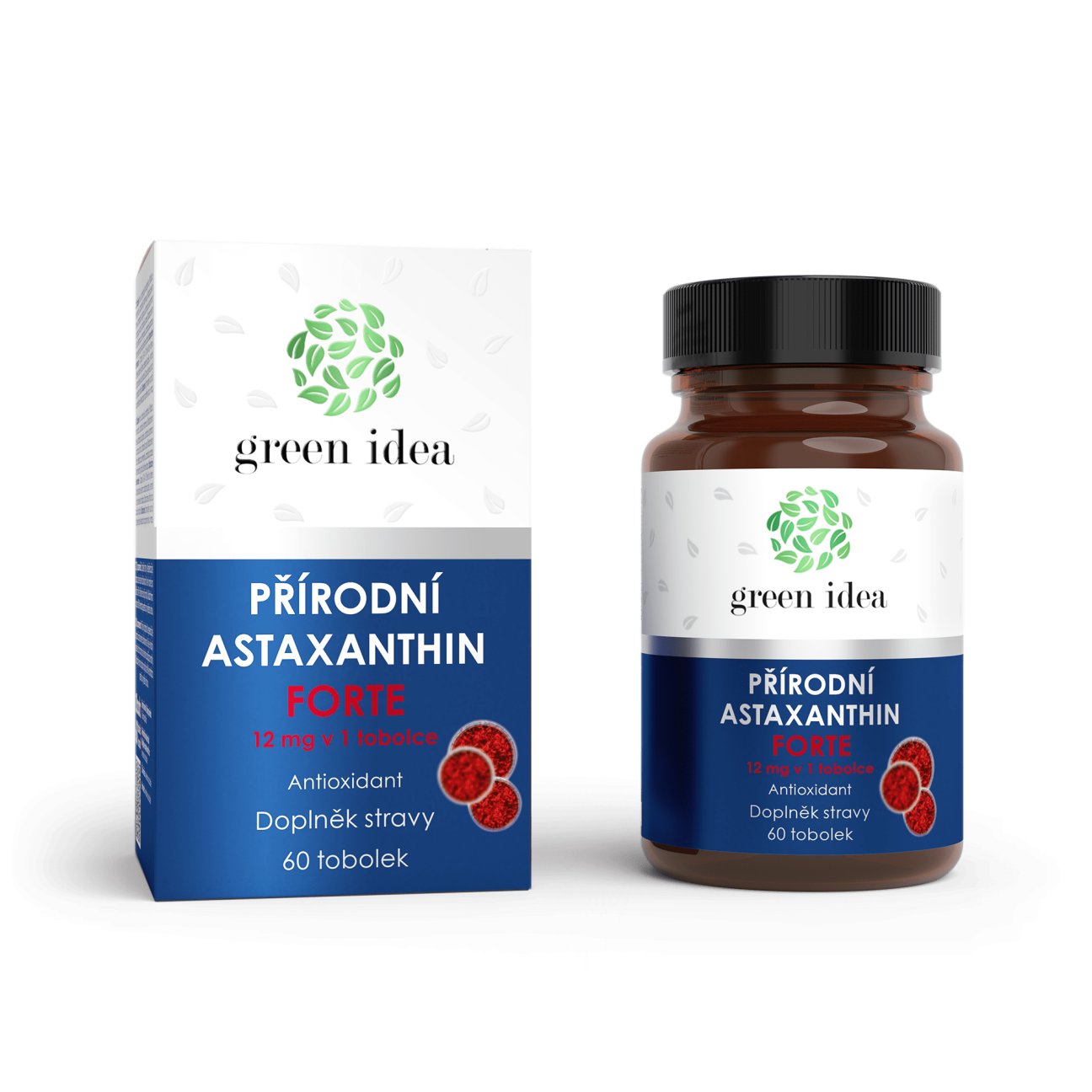Astaxanthin forte 12 mg - tobolky