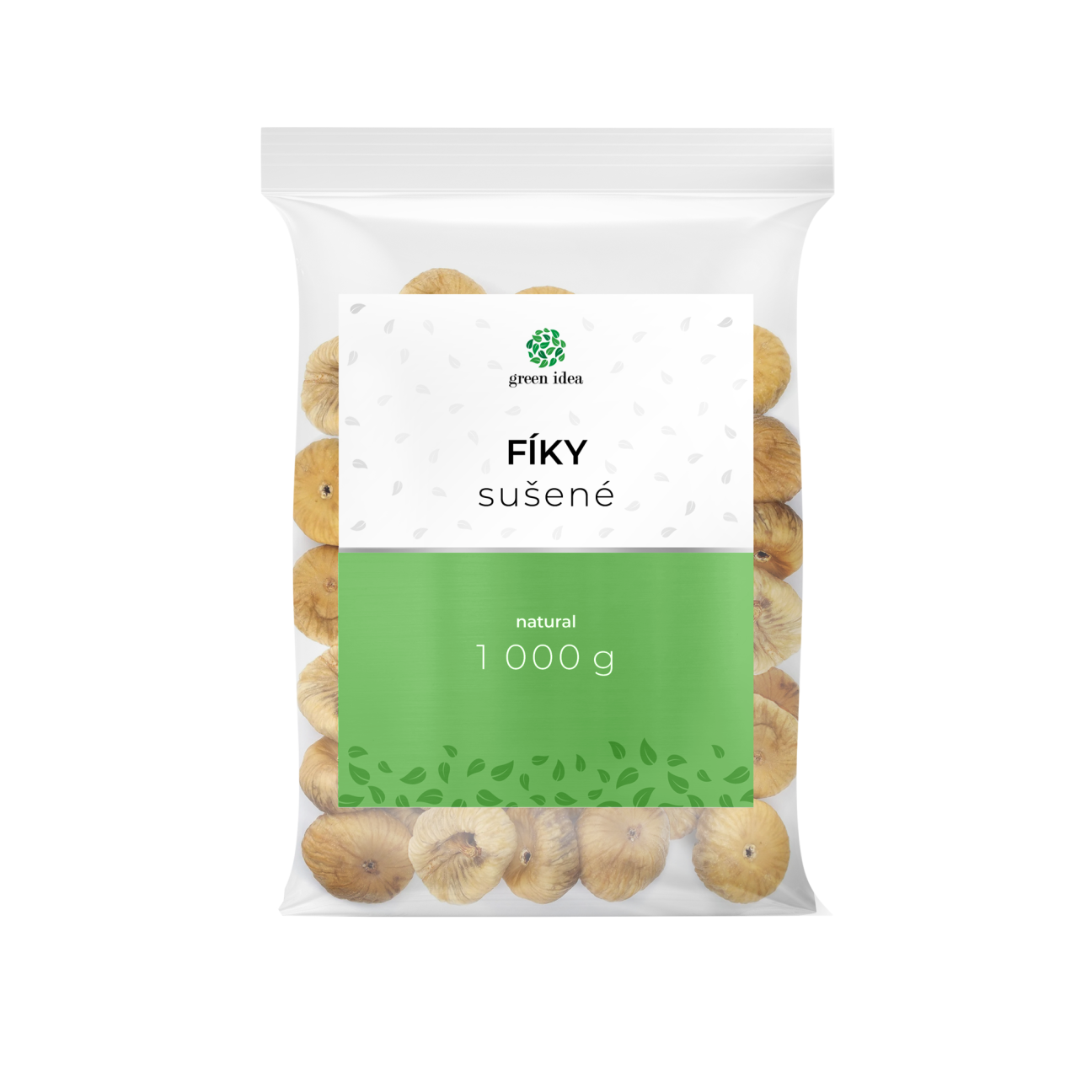 Green idea Fíky sušené - natural 1000 g