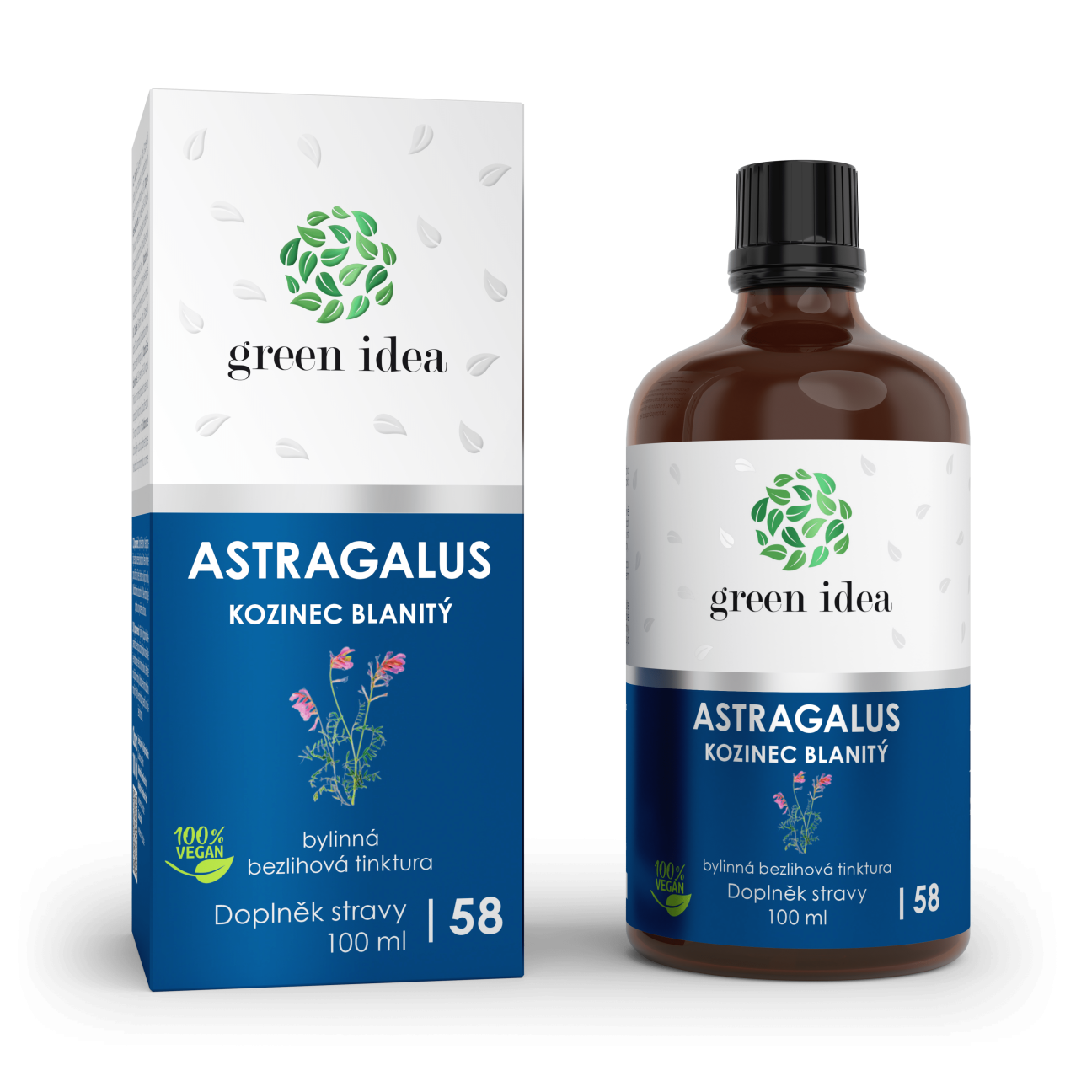 Astragalus - bezlihová tinktura