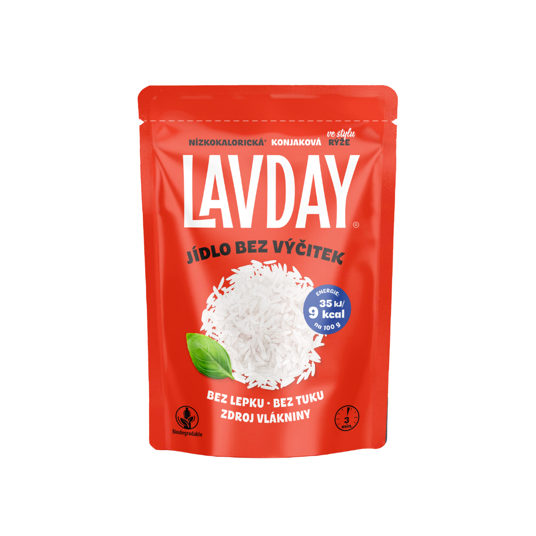 LAVDAY Nízkokalorická konjaková rýže