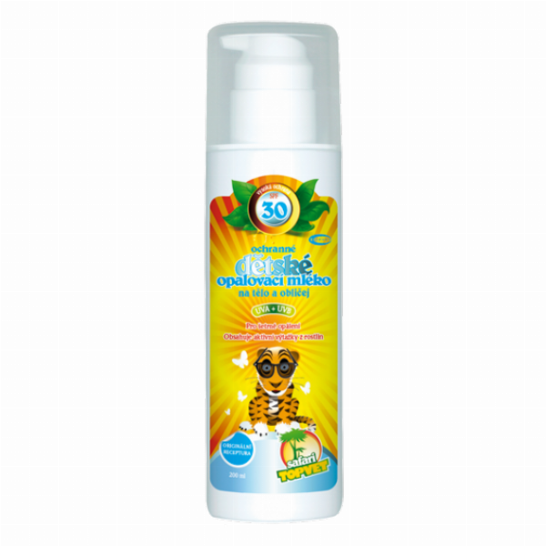 Dětské opalovací mléko SPF 30