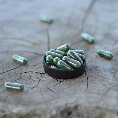 Spirulina bylinný extrakt - tobolky